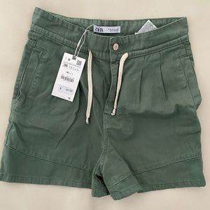Zara high waisted shorts